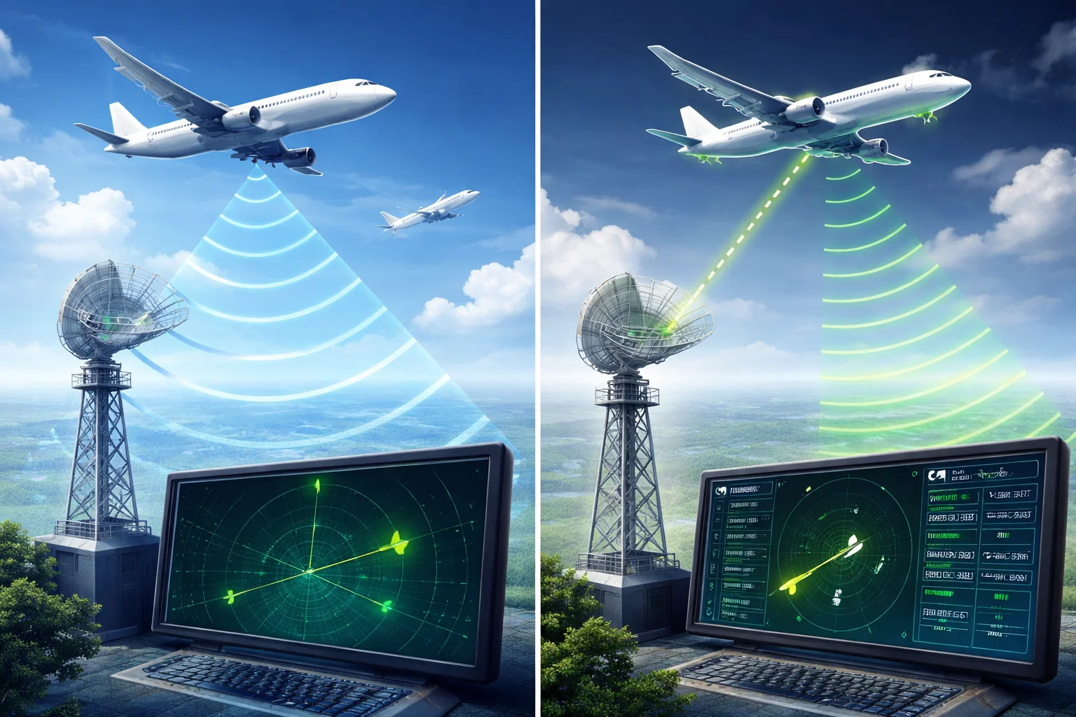 How Air Traffic Control Uses Radar and Open Data Together
